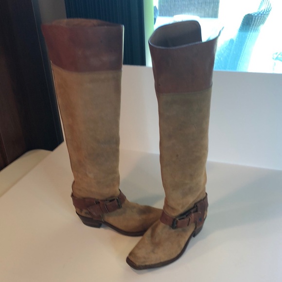 poshmark frye boots